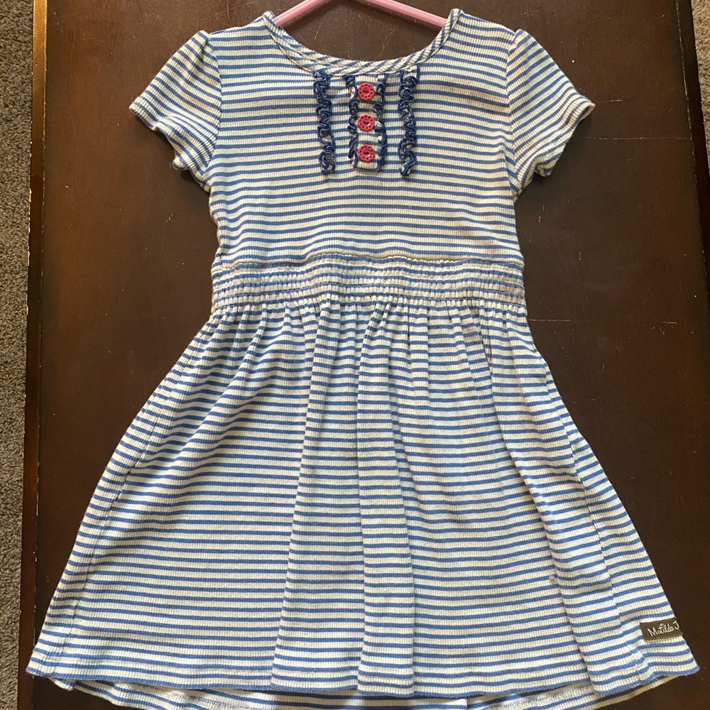 Matilda Jane Striped Dress, Size 6